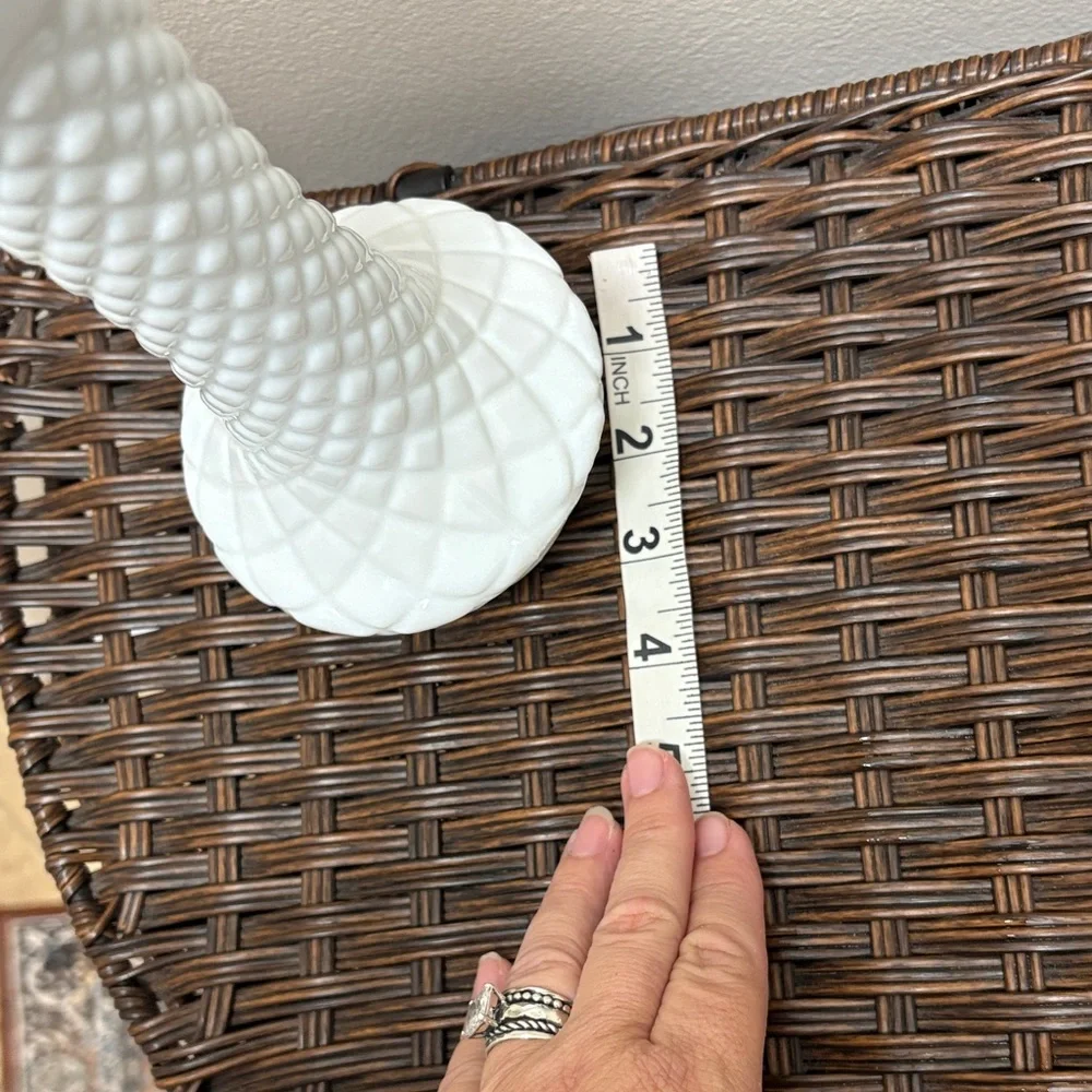 A.L. Randall Co. Vintage White Milk Glass Bud Vase